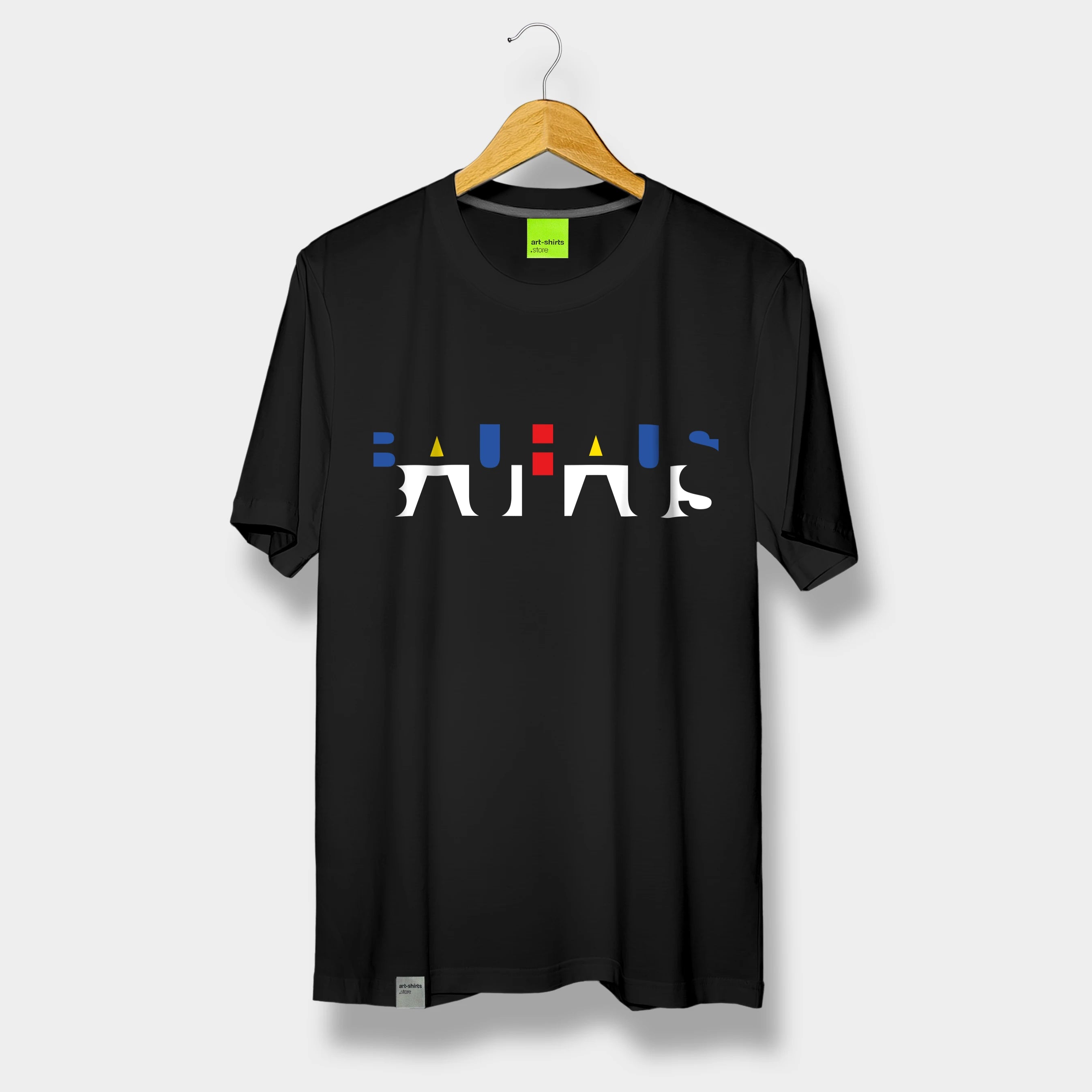 T-shirt z nadrukiem artystycznym „BAUHAUS” – przód