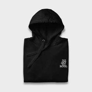 Bluza z kapturem z haftem „NO ART NO SOUL”