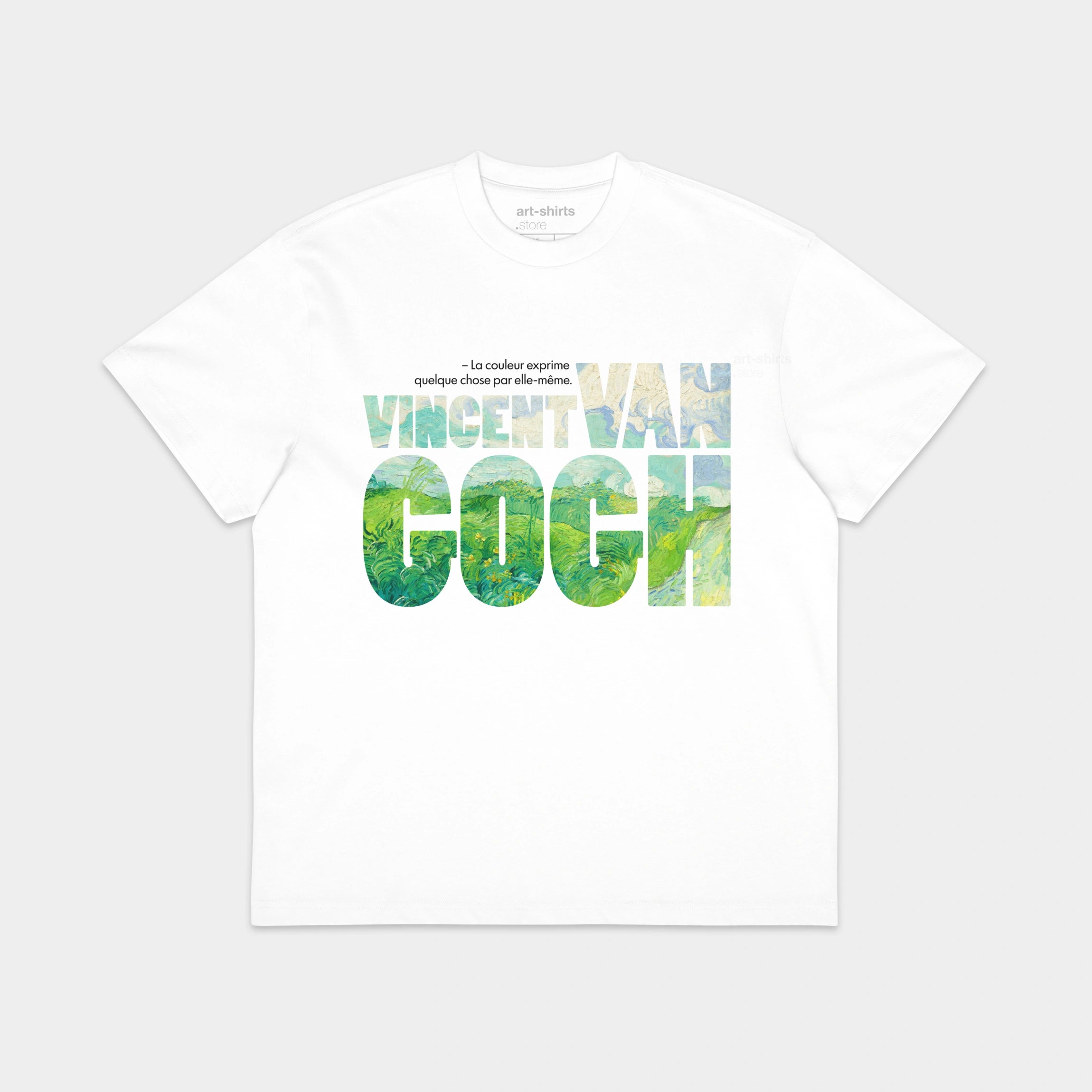 Biała koszulka Box Tee. Vincent van Gogh