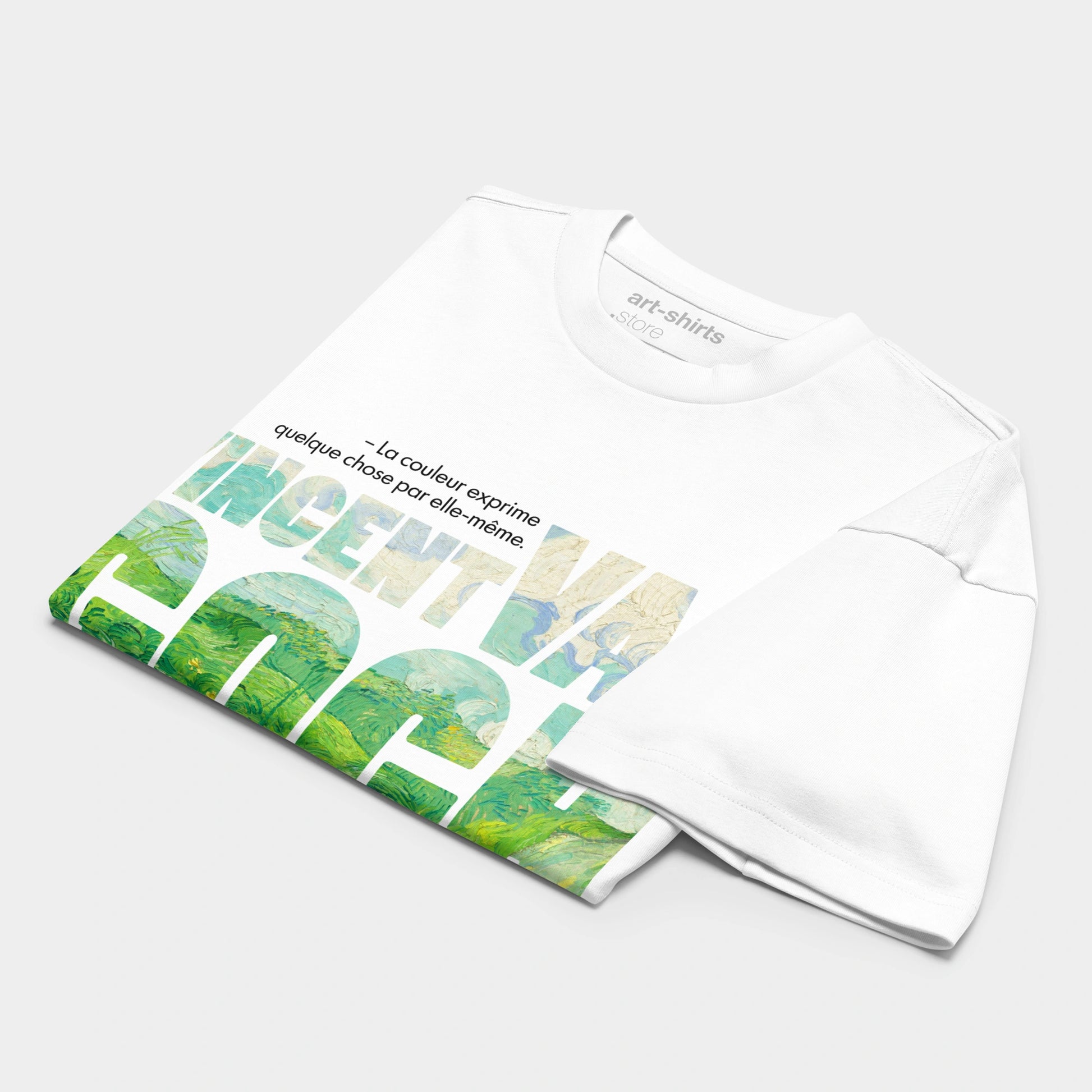 Biała koszulka Box Tee. Vincent van Gogh