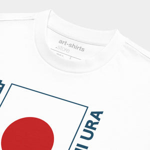 Biała koszulka Box Tee. Fala