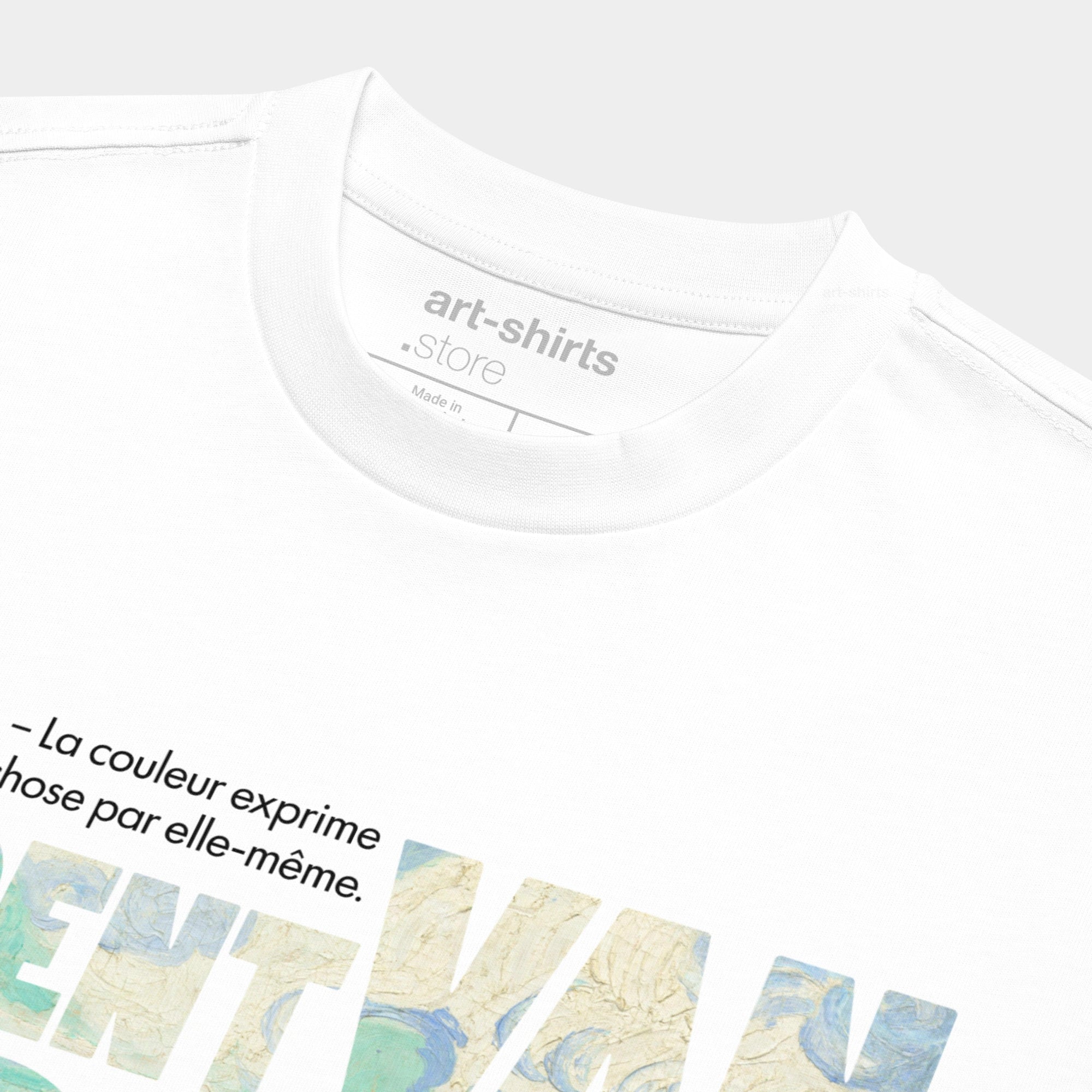 Biała koszulka Box Tee. Vincent van Gogh