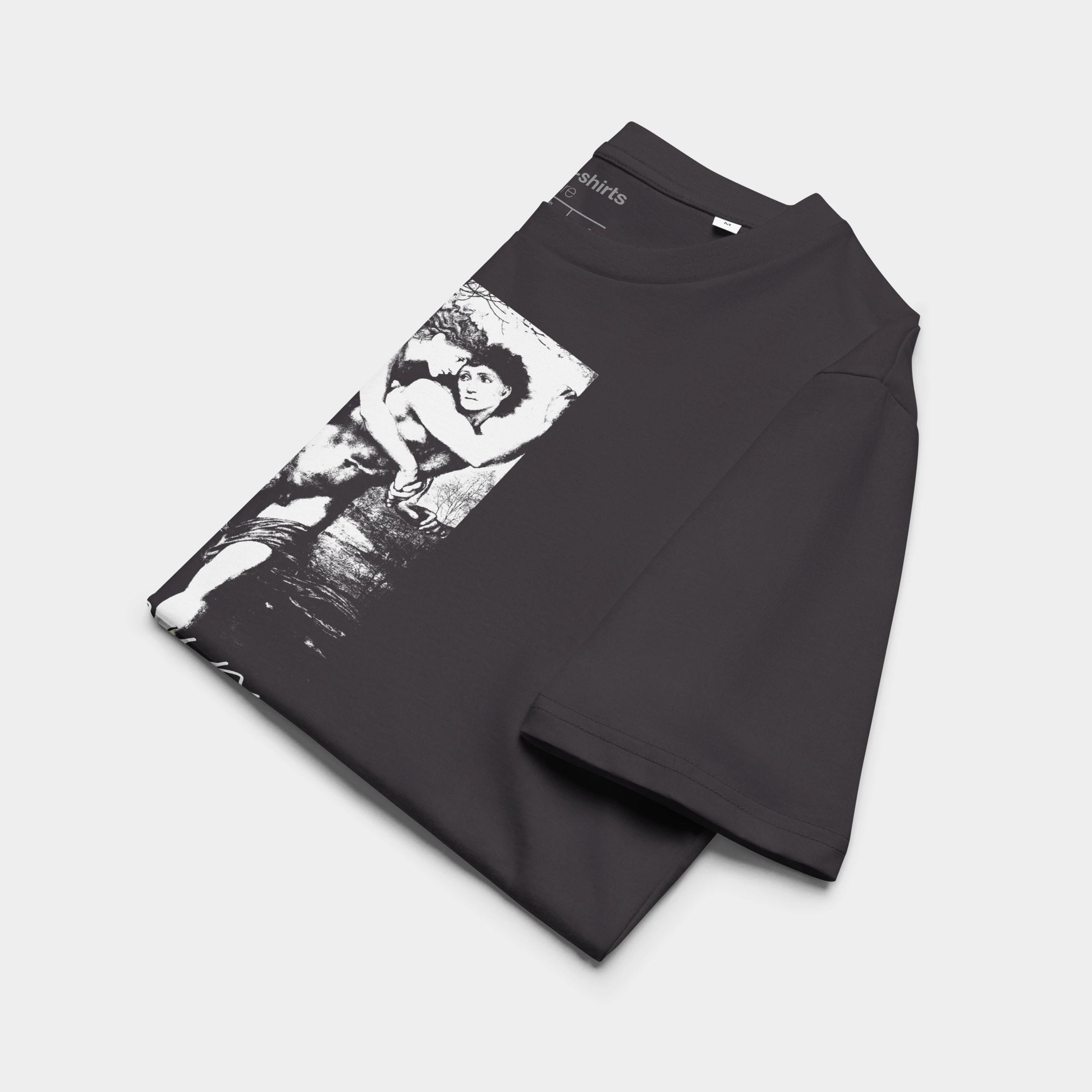 T-shirt z nadrukiem „YOUR ILLUSION” – przód